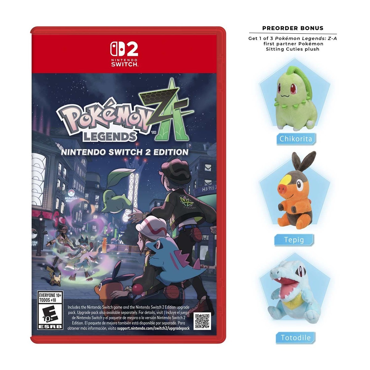 PokemonDealsTCG's tweet image. Pokémon Legends Z-A Preorders for Nintendo Switch at Pokémon Center!

pokemoncenter.com/product/73-100…

Preorder Bonus Includes 1 of 3 Sitting Cuties Plushes

#Pokemon #NintendoSwitch2