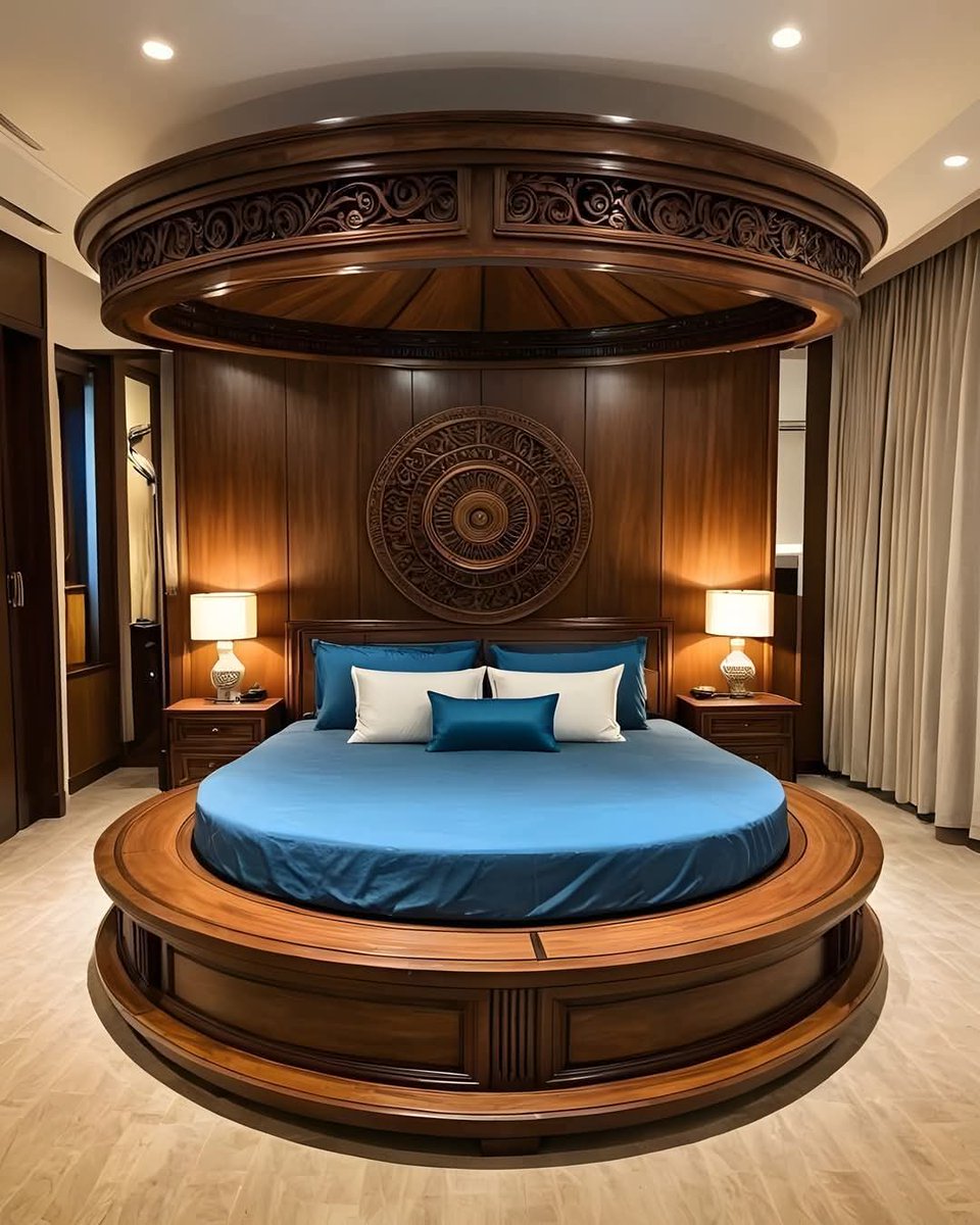 Beautiful Wooden Bedroom design