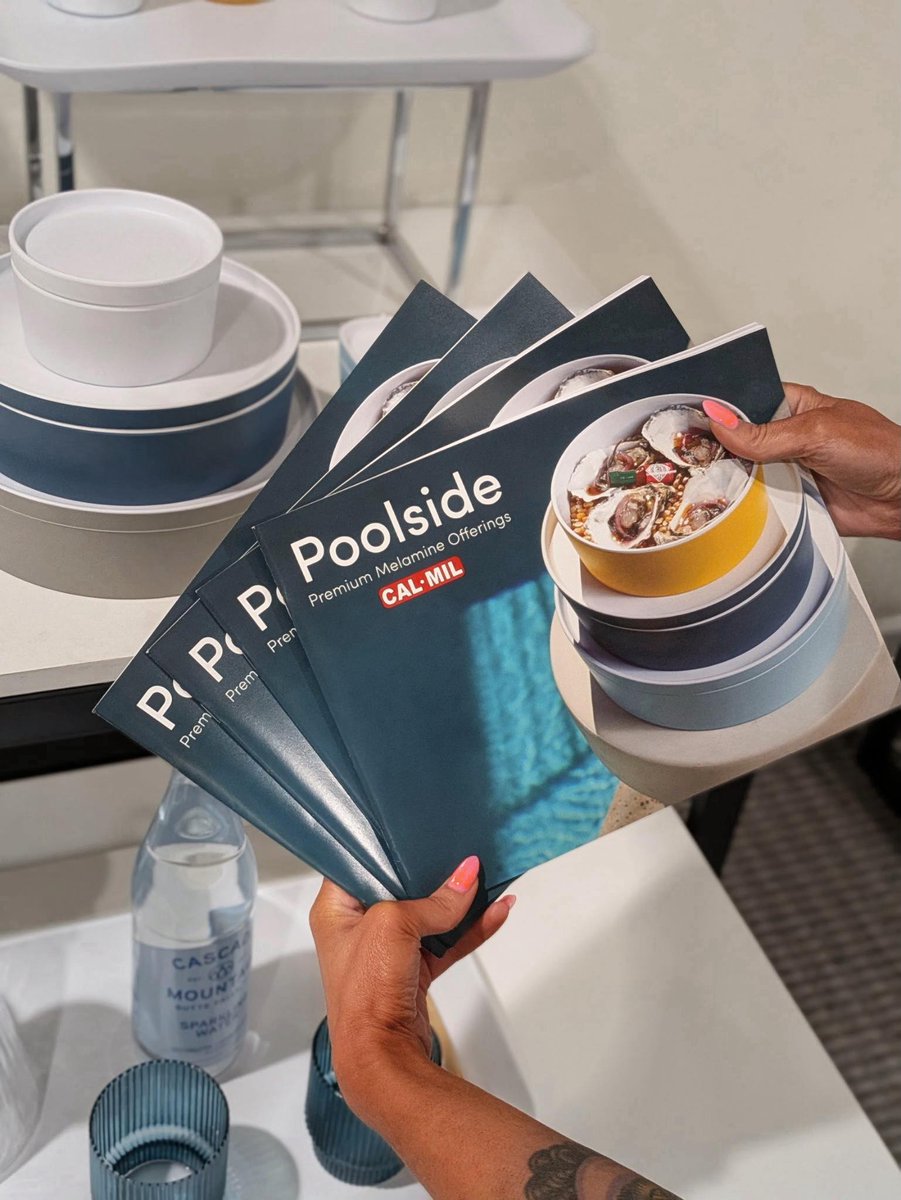 Our new Poolside Guides have officially dropped!

Comment “SEND!” or drop your fave poolside emoji and we’ll send you your own copy!

Prefer digital? calmil.com/catalog/poolsi…

#presentationupgraded #calmil #poolsidedining