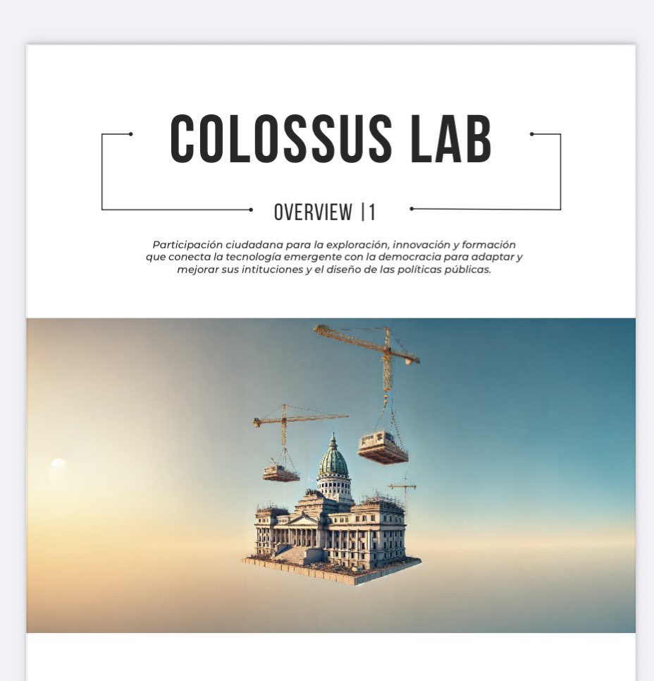 ¡Ya está disponible la primera edición de nuestro informe sobre IA y desarrollo!🚀

colossuslab.tech/post/ya-est%C3…