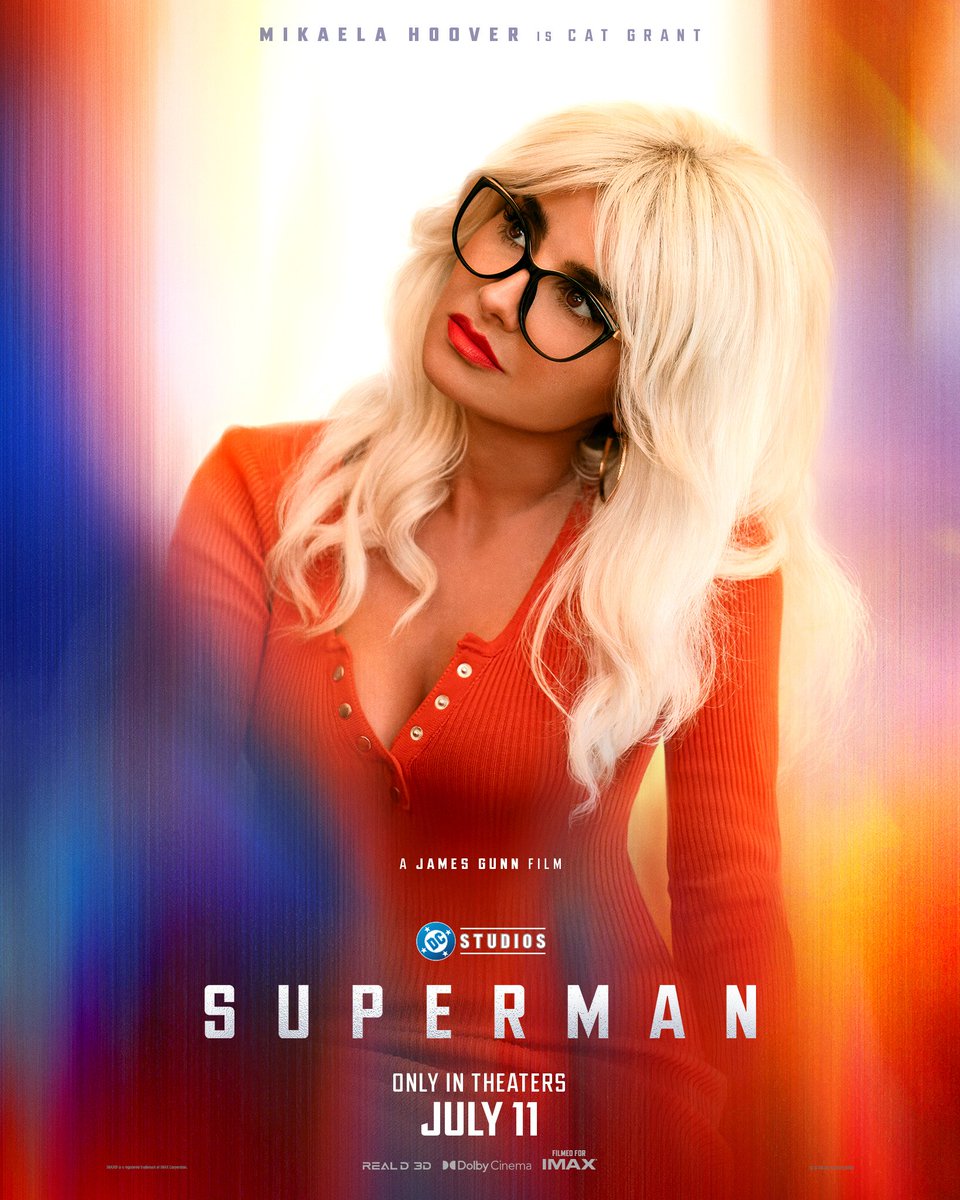 Mikaela Hoover as Cat Grant in #Superman