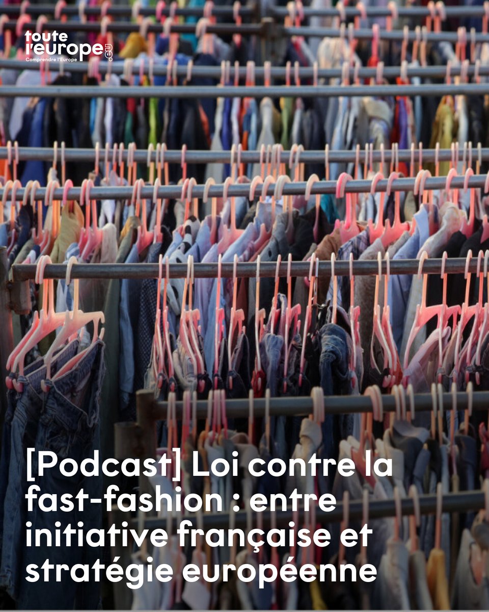 [Podcast] Loi contre la fast-fashion : entre initiative française et stratégie européenne
➡️ l.touteleurope.eu/YMR