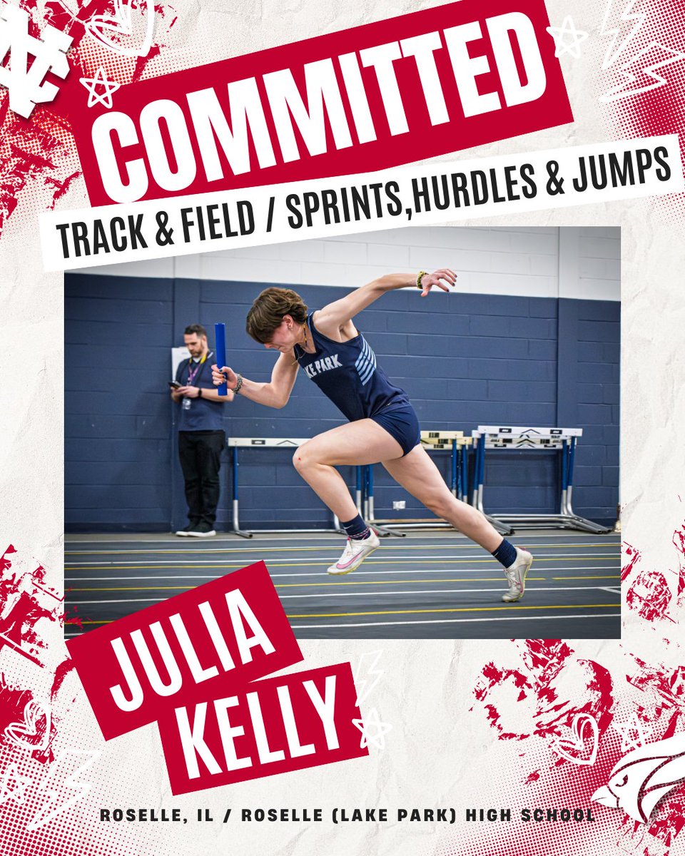 We’re excited to announce the addition of Julia Kelly to our Sprints, Hurdles &amp; Jumps squad! Welcome to the Cardinal family! #LetsFly ❤️🤍