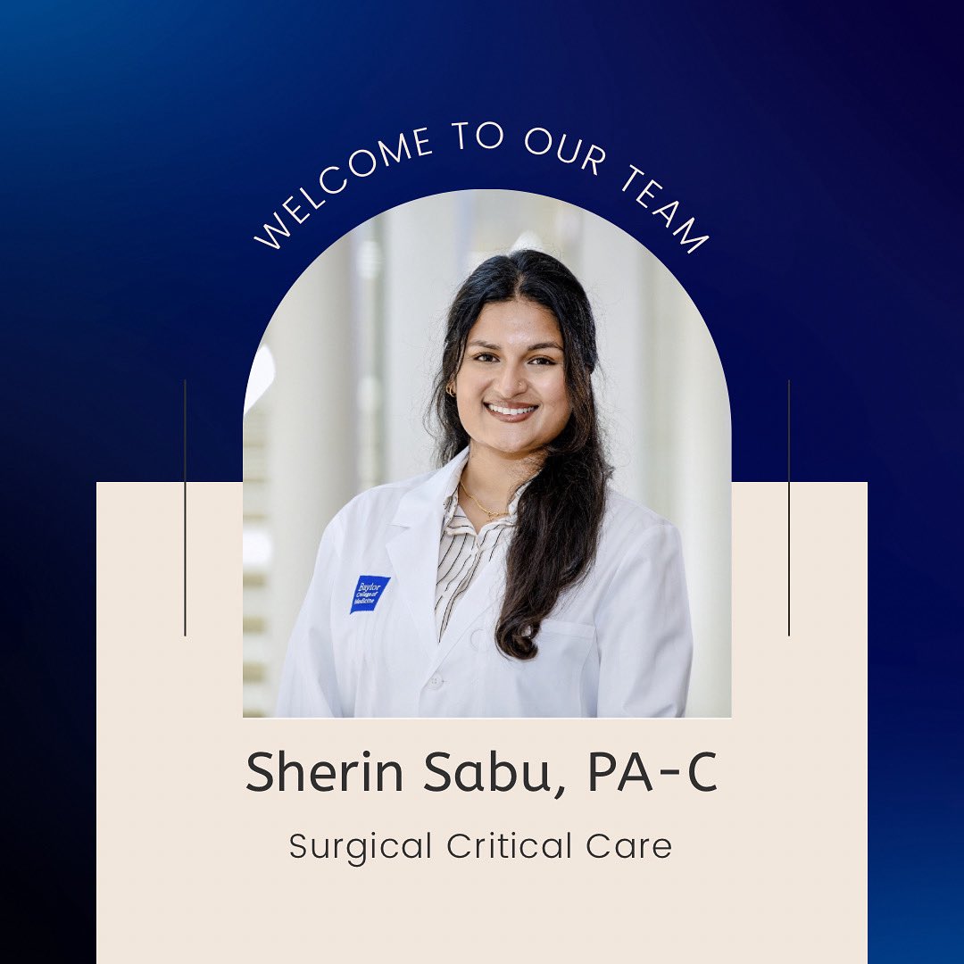 BCM Surgery Advanced Practice Providers (@bcmsurgapp) on Twitter photo Welcome to the first of a wave of new critical care APP recruits! McNair ICU capabilities have launched and the team of <a href="/BCM_Surgery/">BCM_Surgery</a> APPs are perfectly positioned to provide expert care at both campuses💥Welcome Sherin! Welcome to the first of a wave of new critical care APP recruits! McNair ICU capabilities have launched and the team of <a href="/BCM_Surgery/">BCM_Surgery</a> APPs are perfectly positioned to provide expert care at both campuses💥Welcome Sherin!