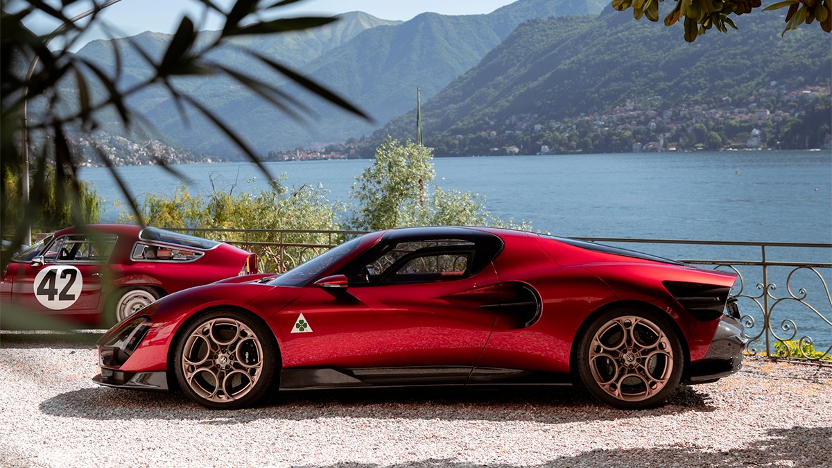 A dream car in a dream location.

#AlfaRomeo #AlfaRomeo33Stradale
