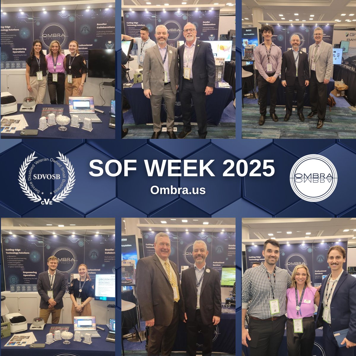 OMBRA_LLC's tweet image. 💡SOF Week Recap: 

Ombra attended SOF Week 2025 and showcased innovations like CDTT, our chemical detection testing technology for advanced heavy metals in the field.

‼️Missed us or want to learn more? Book a demo to see CDTT in action: zurl.co/xhOq7 #SOFWeek