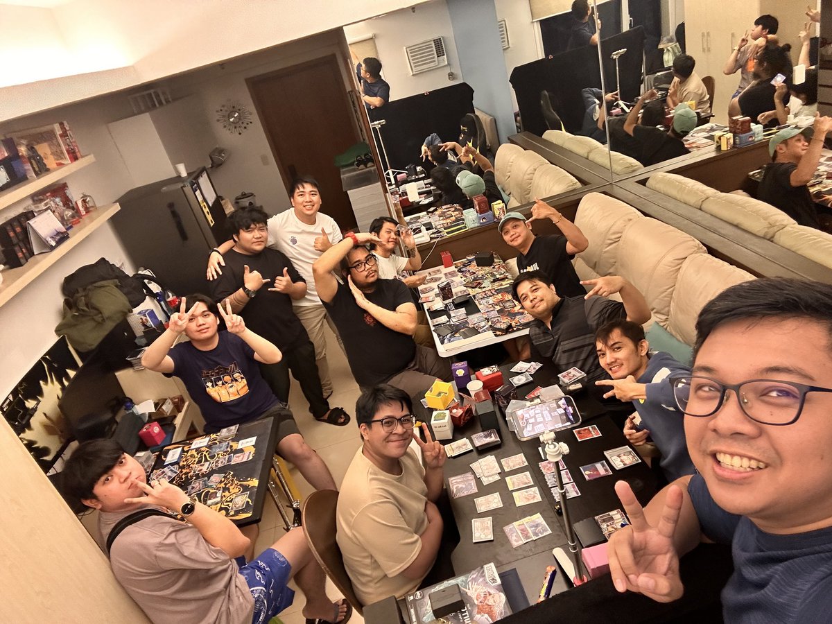 For the first time, nakumpleto din! Let's go! @Streetfood_king!