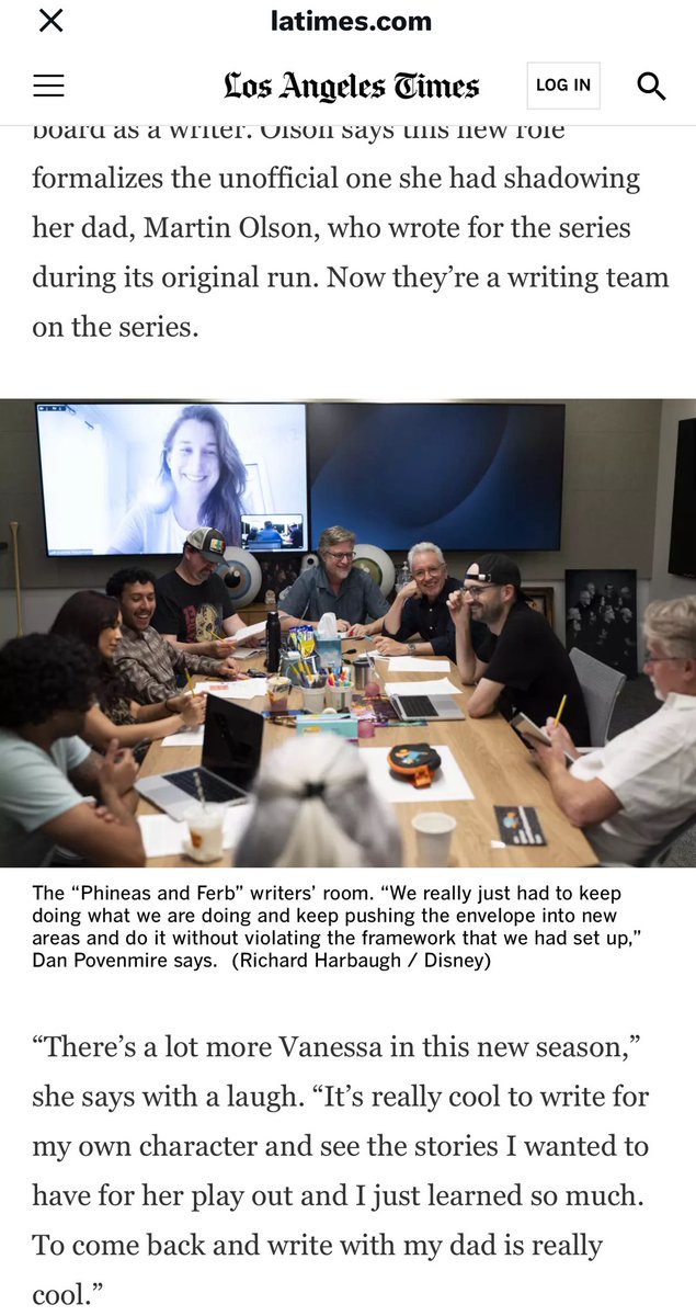 Didn’t mean to look like a floating spirit in the LA Times but here we are