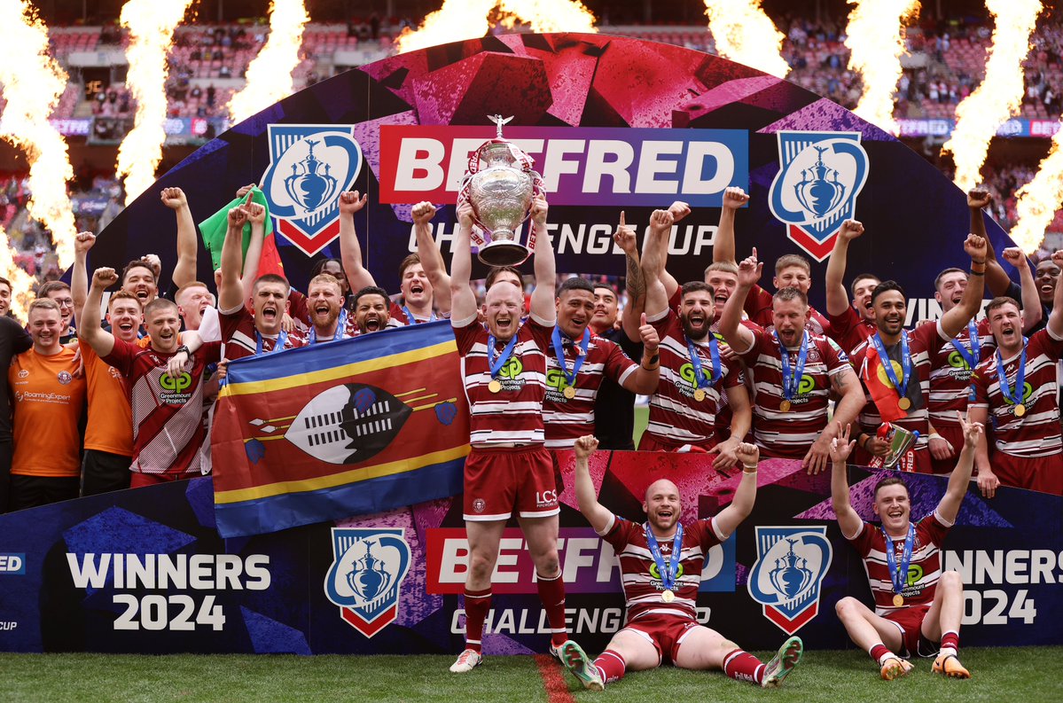 Wembley Stadium (@wembleystadium) on Twitter photo Last time out in the <a href="/TheChallengeCup/">Betfred Challenge Cup</a> final βͺ π
βοΈ more days and we go again.
Who will write themselves in to the history books this time round? π #ChallengeCup Last time out in the <a href="/TheChallengeCup/">Betfred Challenge Cup</a> final βͺ π
βοΈ more days and we go again.
Who will write themselves in to the history books this time round? π #ChallengeCup