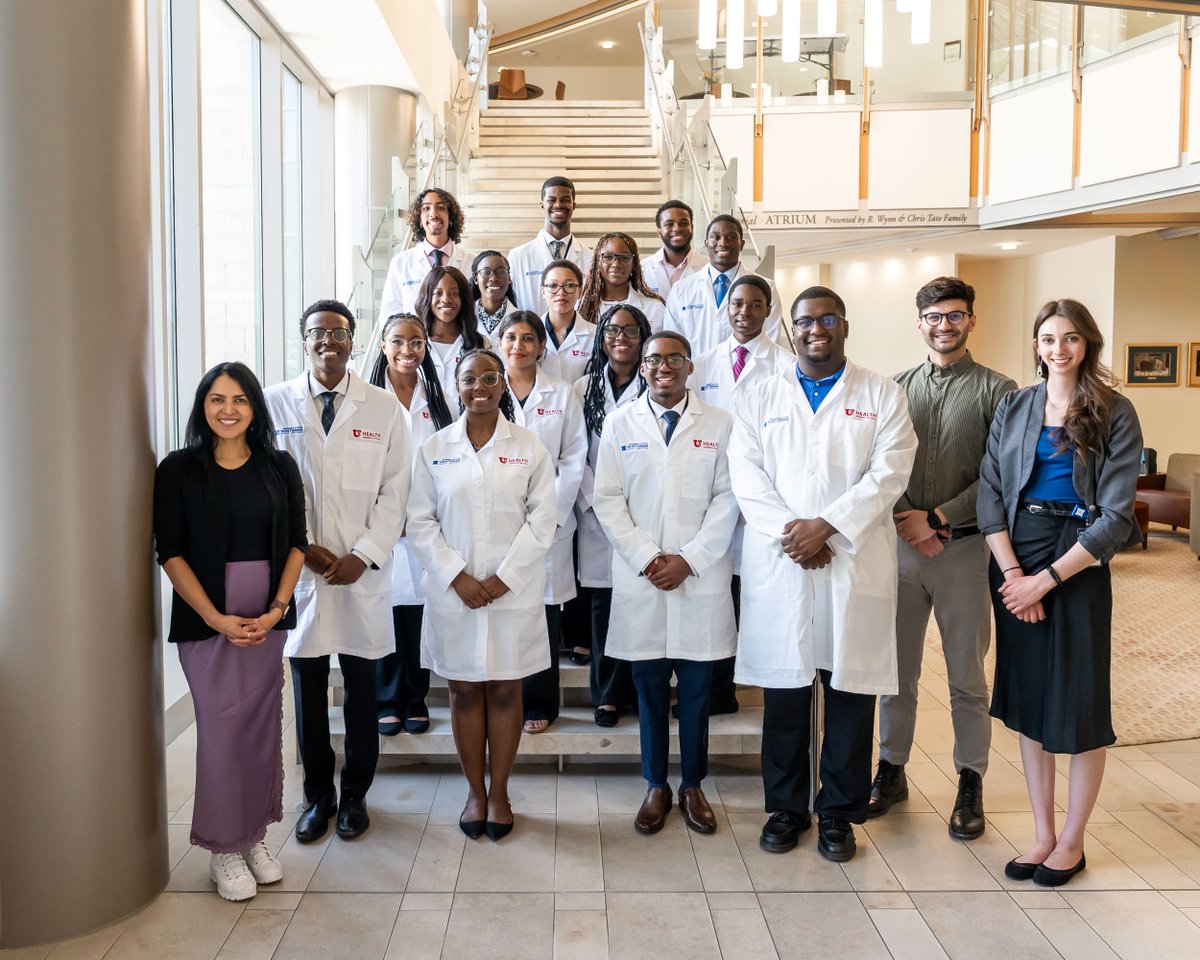 Huntsman Cancer Institute (@huntsmancancer) on Twitter photo Welcome to the 2025 <a href="/5ForTheFight_/">5ForTheFight 🔔</a> Cancer Research interns from <a href="/HowardU/">Howard University</a> and <a href="/Morehouse/">Morehouse College</a>. This summer, they’ll conduct hands-on research with faculty mentors, grow through workshops, and explore Utah. We’re proud to support the next generation of cancer researchers. Welcome to the 2025 <a href="/5ForTheFight_/">5ForTheFight 🔔</a> Cancer Research interns from <a href="/HowardU/">Howard University</a> and <a href="/Morehouse/">Morehouse College</a>. This summer, they’ll conduct hands-on research with faculty mentors, grow through workshops, and explore Utah. We’re proud to support the next generation of cancer researchers.