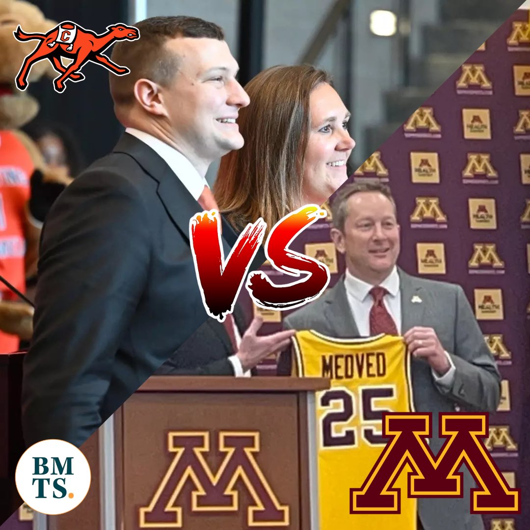 Tony Liebert (@tonyliebert) on Twitter photo BREAKING: The Gophers are expected to host Campbell on Sunday, Dec. 21 as part of its non-conference schedule this season, per <a href="/RoccoMiller8/">Rocco Miller</a>
Niko Medved vs. John Andrejzek, two first-year head coaches. BREAKING: The Gophers are expected to host Campbell on Sunday, Dec. 21 as part of its non-conference schedule this season, per <a href="/RoccoMiller8/">Rocco Miller</a>
Niko Medved vs. John Andrejzek, two first-year head coaches.