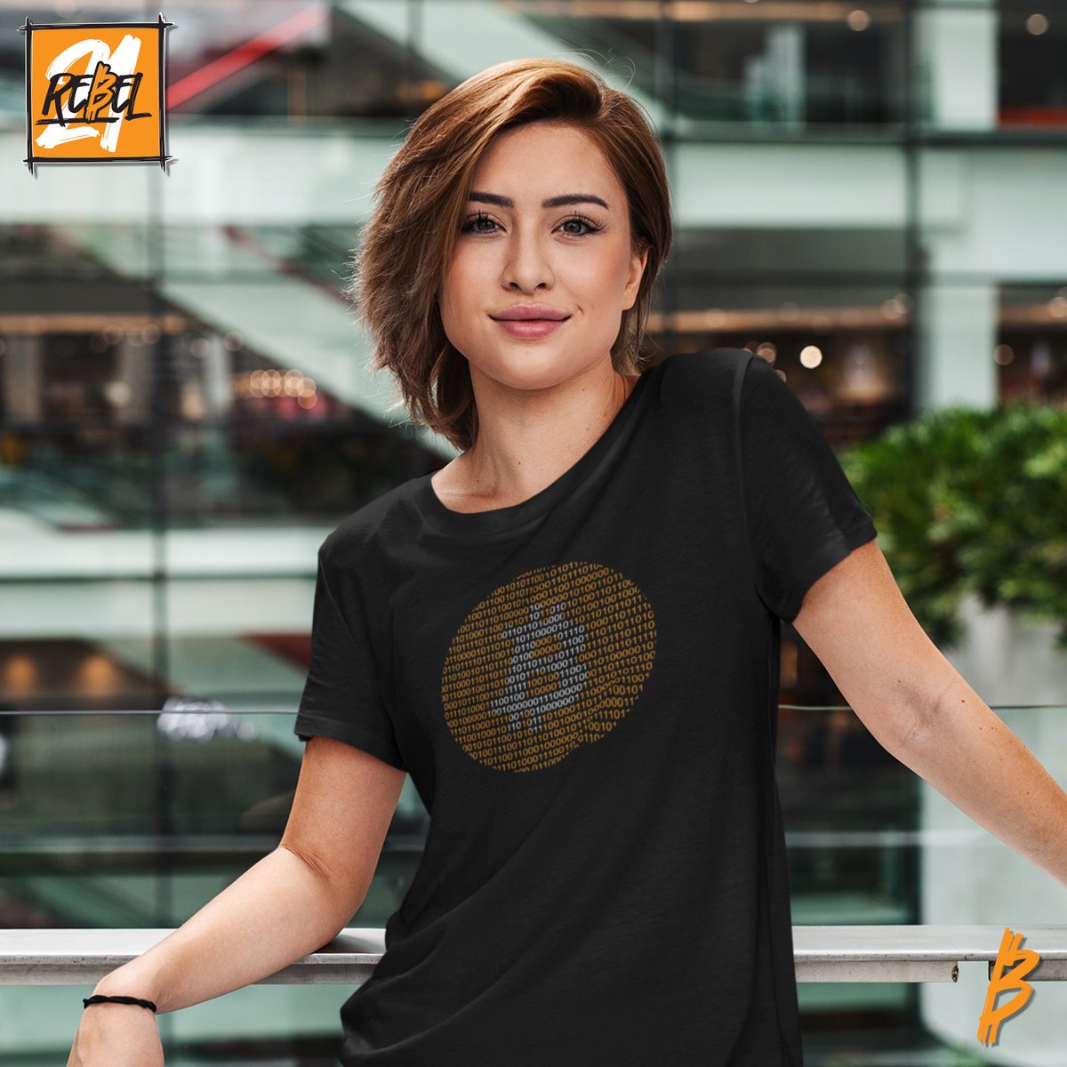 Wanna wear a part of the bitcoin whitepaper? 
Get one of our bitcoin binary shirts! 

The code is a part of the whitepaper translated to binary code.

#bitcoin #whitepaper #binary #21Rebel