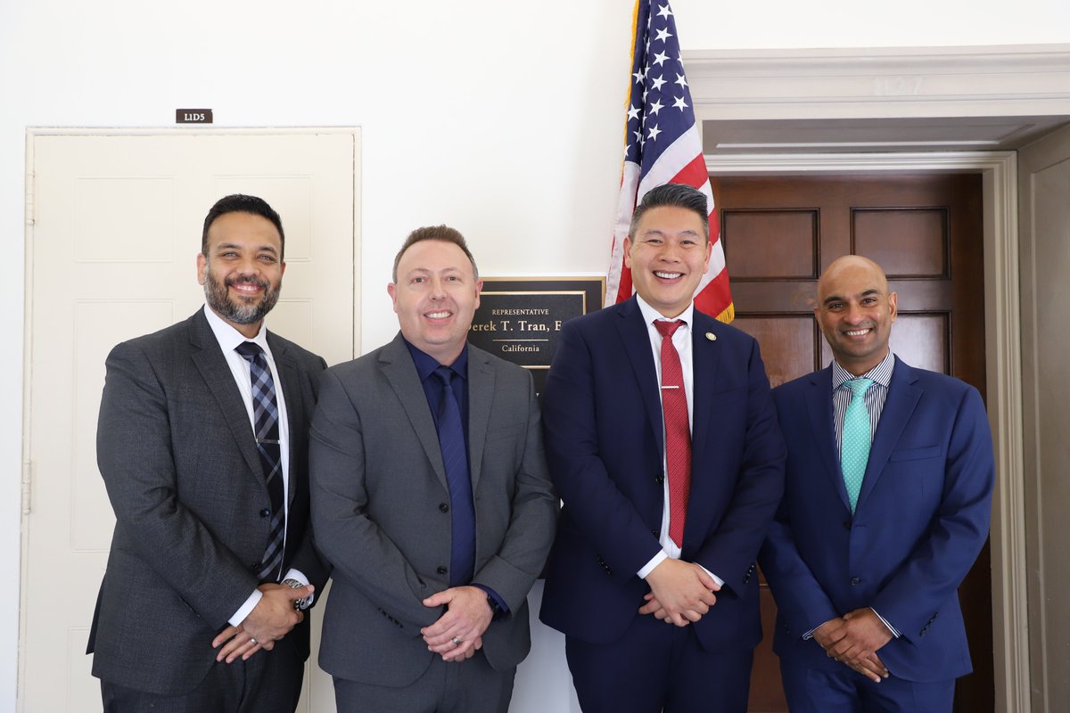 Thank you to <a href="/RepDerekTranCA/">Rep. Derek Tran</a> for discussing the critical role that pharmacists play in their communities and #HR3614, the Ensuring Community Pharmacist Services Act with our California Ambassadors!