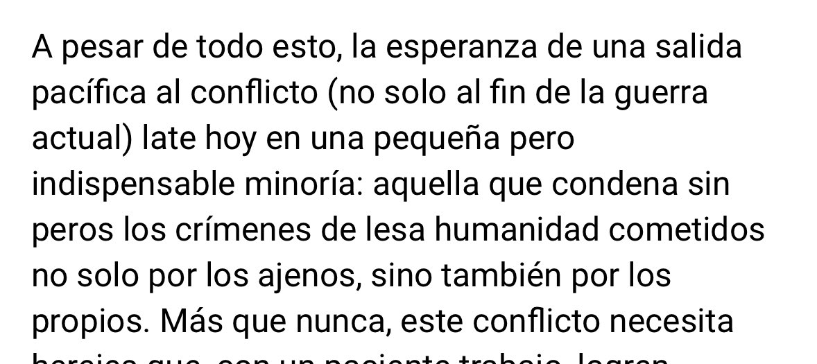La columna de hoy de <a href="/porzecanski/">Rafael Porzecanski</a> en <a href="/BUSQUEDAonline/">BÚSQUEDA</a> es todo lo que si 

Una pena que las voces que más gritan en Uruguay sostengan discursos violentos y no estos 

busqueda.com.uy/opinion-y-anal…