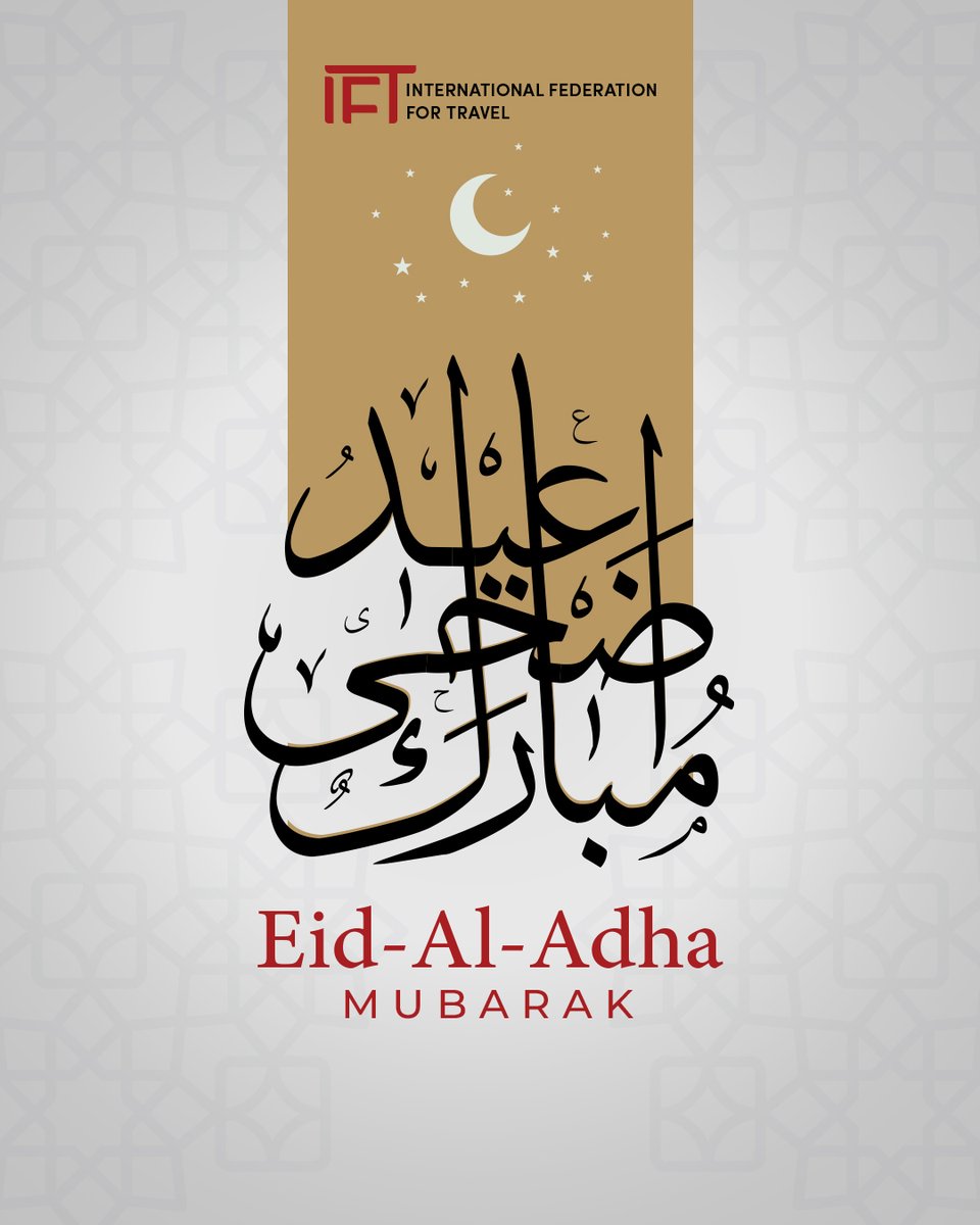IFTmena's tweet photo. On the occasion of Eid Al-Adha, we extend our warmest wishes to the Muslim world.
May this blessed time bring peace, joy, and togetherness to you and your loved ones.

Eid Mubarak from all of us at IFTMENA.

#IFTmena #EidAlAdha #EidMubarak https://t.co/lQ1wvdki7n