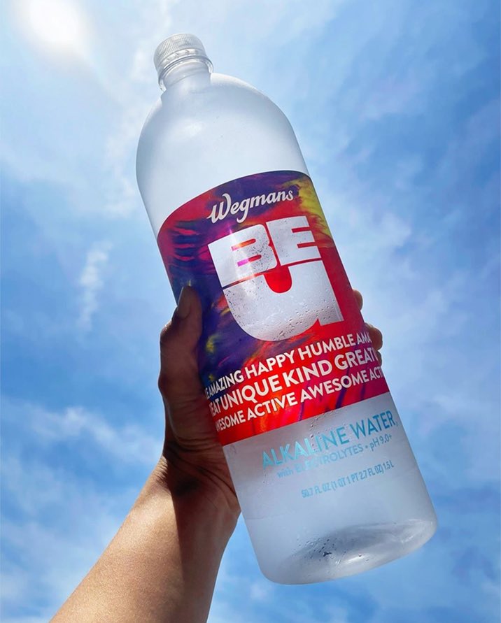 Be U with <a href="/Wegmans/">Wegmans Food Markets</a>! Get your Be U alkaline water available at official festival and block party bars. Thanks to Wegmans 100% of your funds will support WorldPride. This tasty beverage is packed full of minerals and electrolytes to keep you hydrated and give you that extra boost!