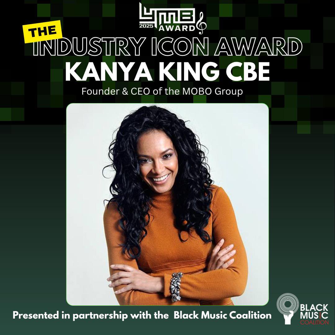 The Black Music Coalition (@the_bmc_uk) on Twitter photo 🚨A N N O N U C E M E N T 🚨
<a href="/YoungMusicBoss/">Young Music Boss</a> in partnership with #BMC are proud to announce the inaugural presentation of ✨The Industry Icon Award✨ at this year’s #YoungMusicBossAwards
Our very first recipient is founder of the MOBO Awards, the incredible <a href="/KanyaKing/">Kanya King CBE</a> CBE 👏🏾👏🏾 🚨A N N O N U C E M E N T 🚨
<a href="/YoungMusicBoss/">Young Music Boss</a> in partnership with #BMC are proud to announce the inaugural presentation of ✨The Industry Icon Award✨ at this year’s #YoungMusicBossAwards
Our very first recipient is founder of the MOBO Awards, the incredible <a href="/KanyaKing/">Kanya King CBE</a> CBE 👏🏾👏🏾