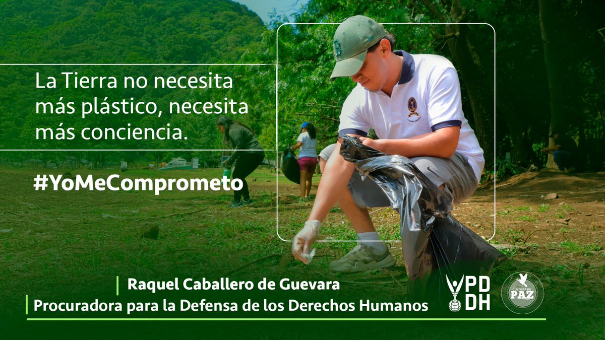 La #ProcuradoraDDHH <a href="/RaqueldeGuevara/">Raquel de Guevara</a> en su calidad de presidenta de la #OmbudspersonFi y coordinadora de la Red de Medio Ambiente, conmemora este 5 de junio, #DíaMundialDelMedioAmbiente, y hace un llamado a sumar esfuerzos para combatir la  #ContaminaciónPorPlásticos.