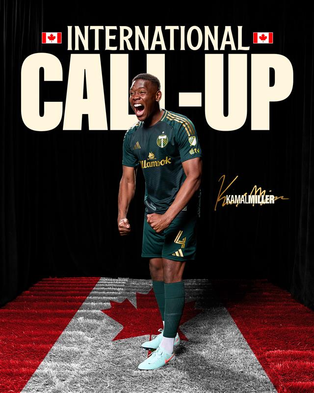 Answering the call 🇨🇦 📞

Maxime Crépeau and Kamal Miller have been called into the Canadian Men’s National Team for the 2025 Concacaf Gold Cup. 

📃: bit.ly/3SAwiCD