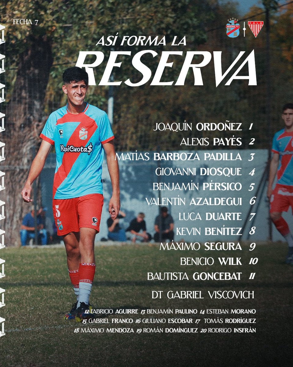 🔜 ¡Así va el Arse! 🇨🇩❤️

#ArsenalEsSarandi
