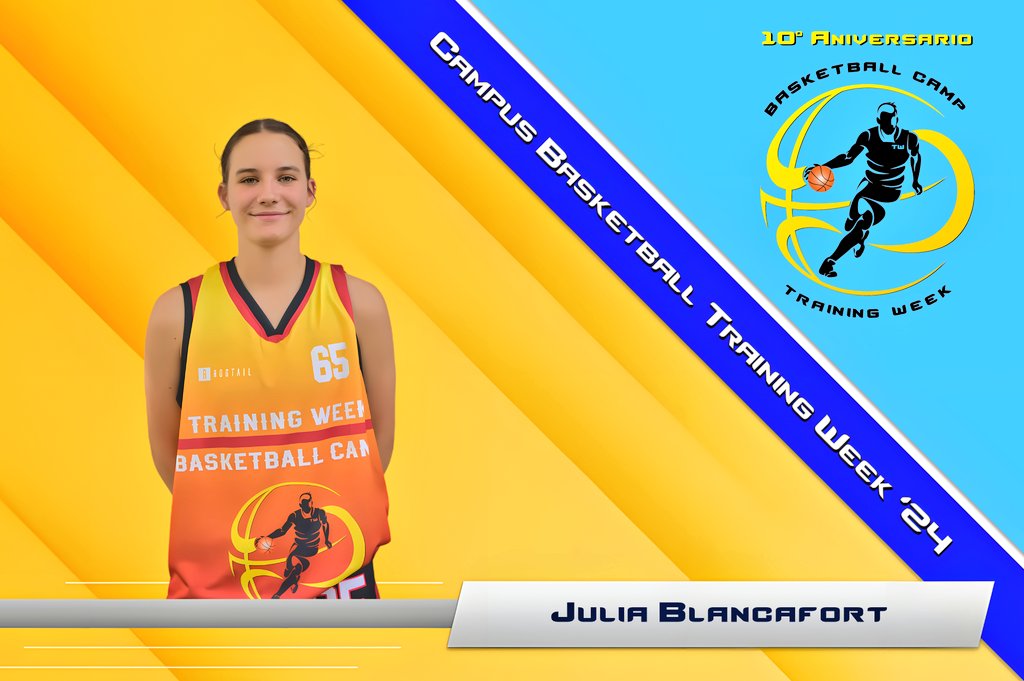 BasketTW's tweet photo. Basketball Training Week desea dar la Enhorabuena a Julia Blancafort por su convocatoria para la concentración de la Selección Española U'17 Femenina.
Disfruta de la experiencia, sigue mejorando y mantén siempre la sonrisa.
¡ Grande Julia !
#BasketTW25
#CampusBaloncesto
#U17F https://t.co/iM0Snrwpes