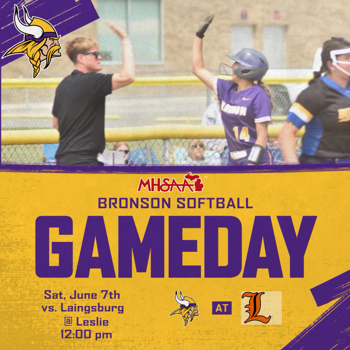 Make plans to head to Leslie to watch our girls softball play at Regionals!  
Tickets can be purchased at this link:
gofan.co/event/3617048?…
