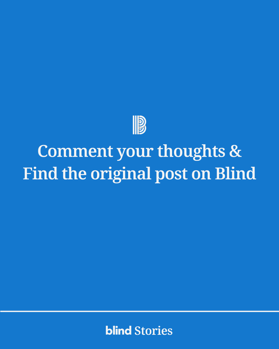 Meta’s replacing entire teams with AI.
Bots are faking traffic.
EU fines are piling up.
Humans? Optional.
Check the full article here: teamblind.com/post/xtCDxZNq
