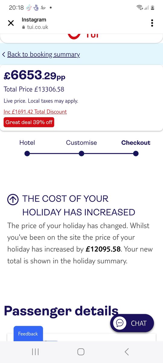 Ames987's tweet photo. 😂 @TUIUK are winding me up here surely 😂😂😂 https://t.co/rK8SAULL0f