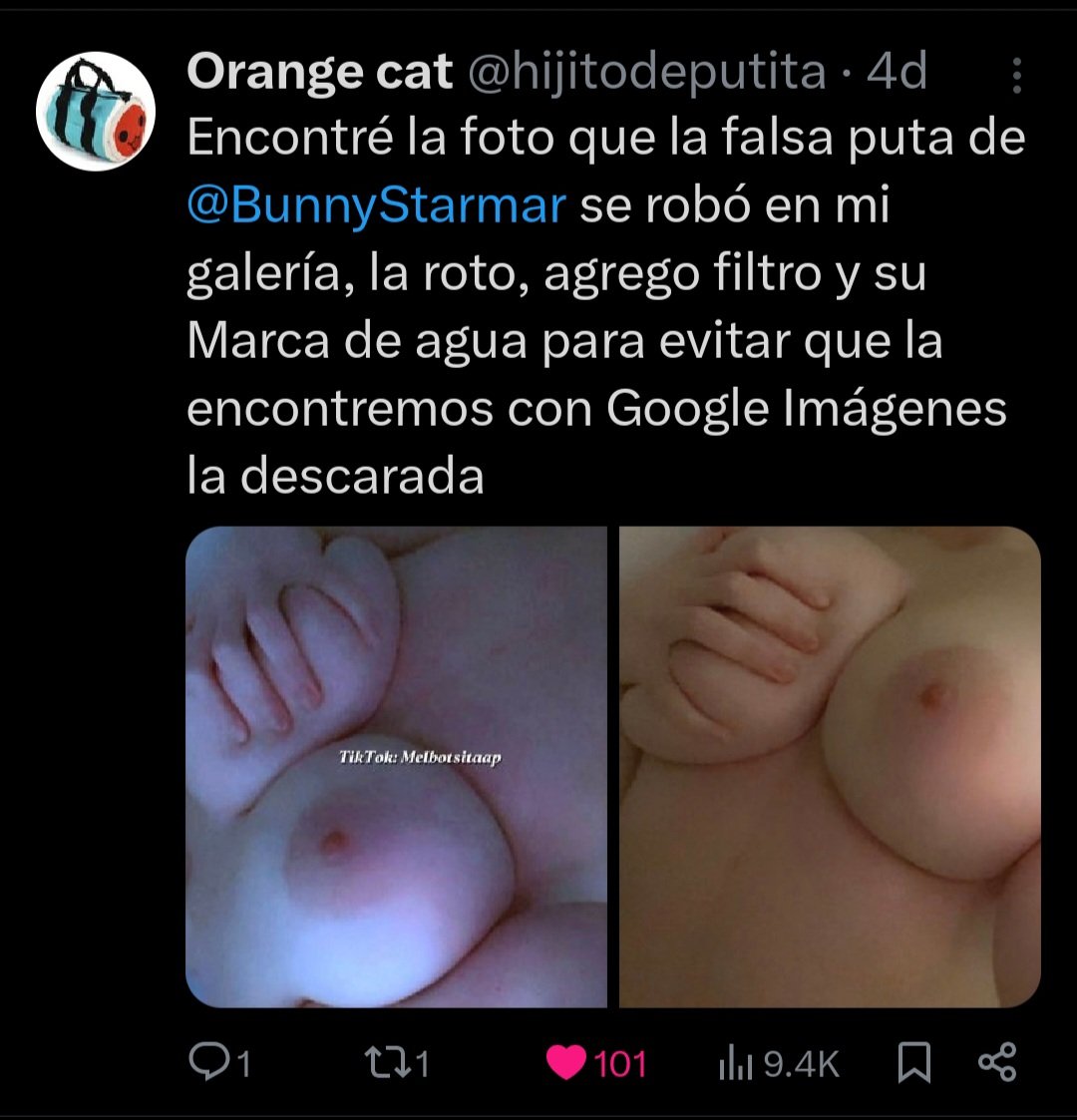 DeKoJ3's tweet photo. @BunnyStarmar Melsita, por qué borras mi comentario, sabes que me pondré a llorar 👀 https://t.co/Y0nmprNje4