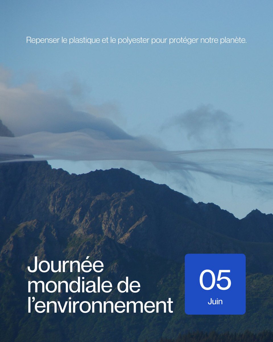 🌍 En cette Journée mondiale de l’environnement, nous rappelons que chaque choix compte.

Ensemble, nous pouvons réduire la pollution, préserver les ressources et construire un monde où les plastiques et textiles vivent une vie infinie.