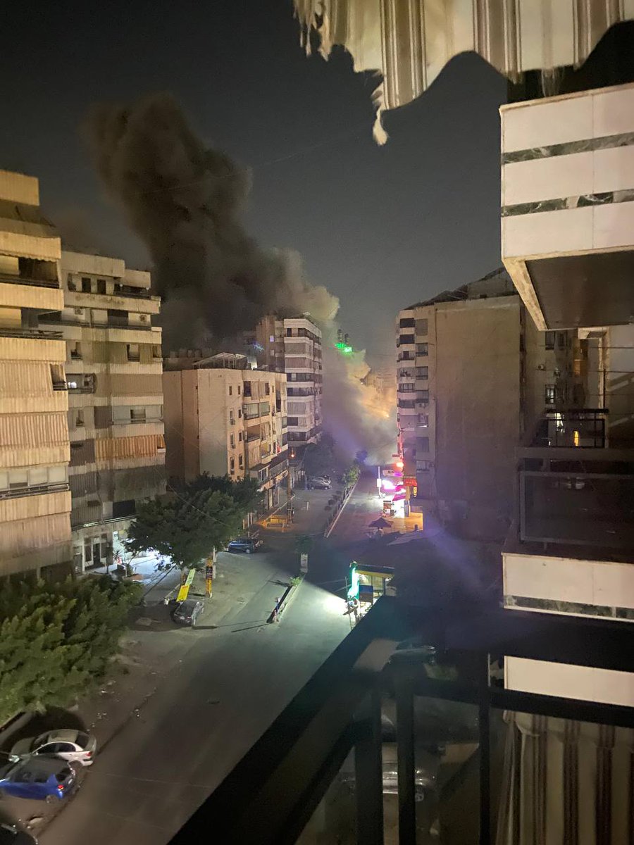 Les attaques à Beyrouth ont commencé.