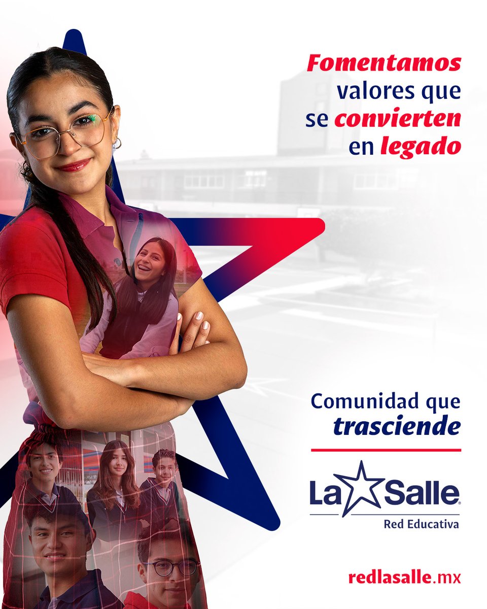 Formamos personas que inspiran, acompañan y transforman.

La Salle #ComunidadQueTrasciende ⭐️
