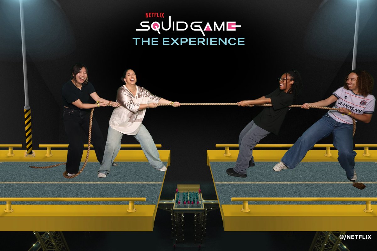 toriijada's tweet photo. I LOVE SQUID GAME 😭😭😭
Got to go to the new Squid Game Experience in London and it was SO much fun 😭
Thank you @YasminDan for having me 😭🥹🥰
@squidgame @NetflixUK #squidgame #squidgameexperience https://t.co/E3uim8vtuj