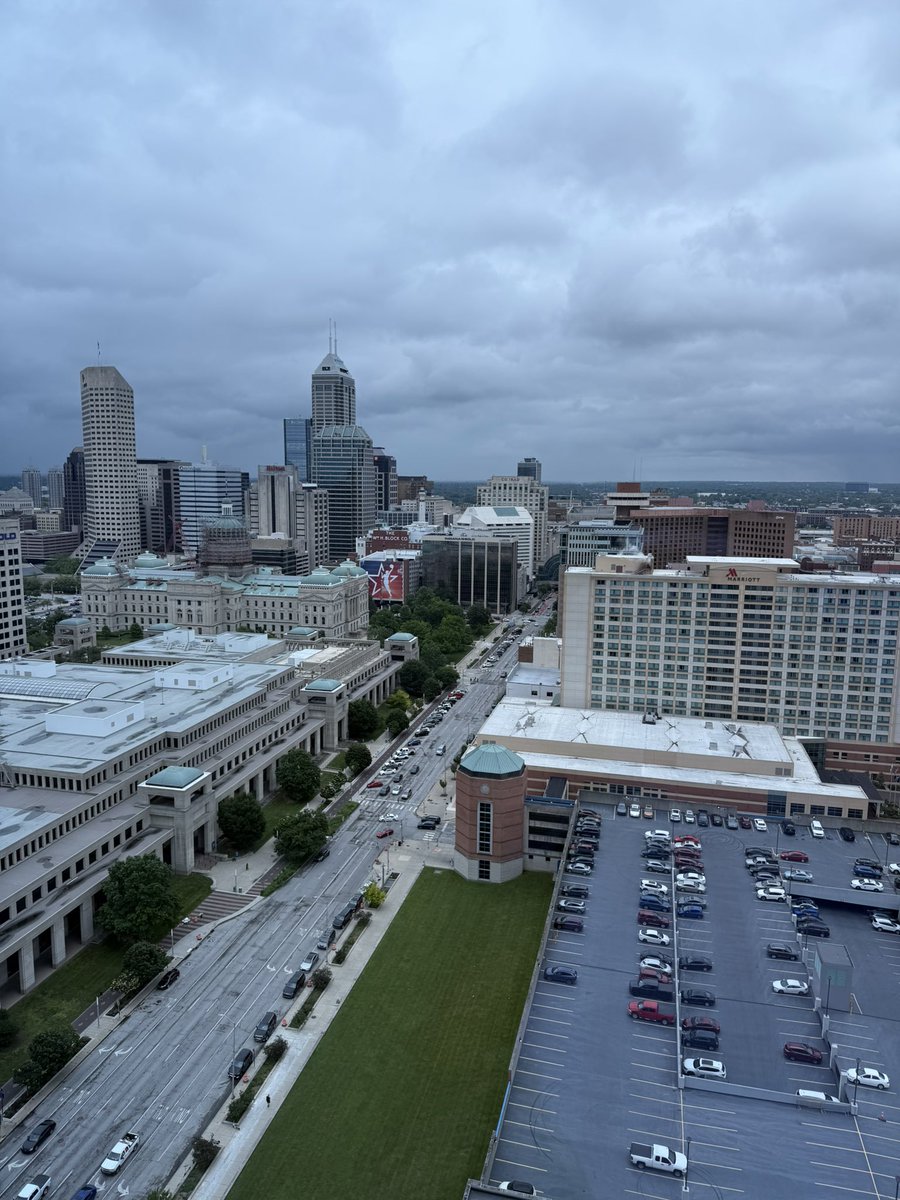 Hotel room view for WeebCon Indy goes kinda crazy