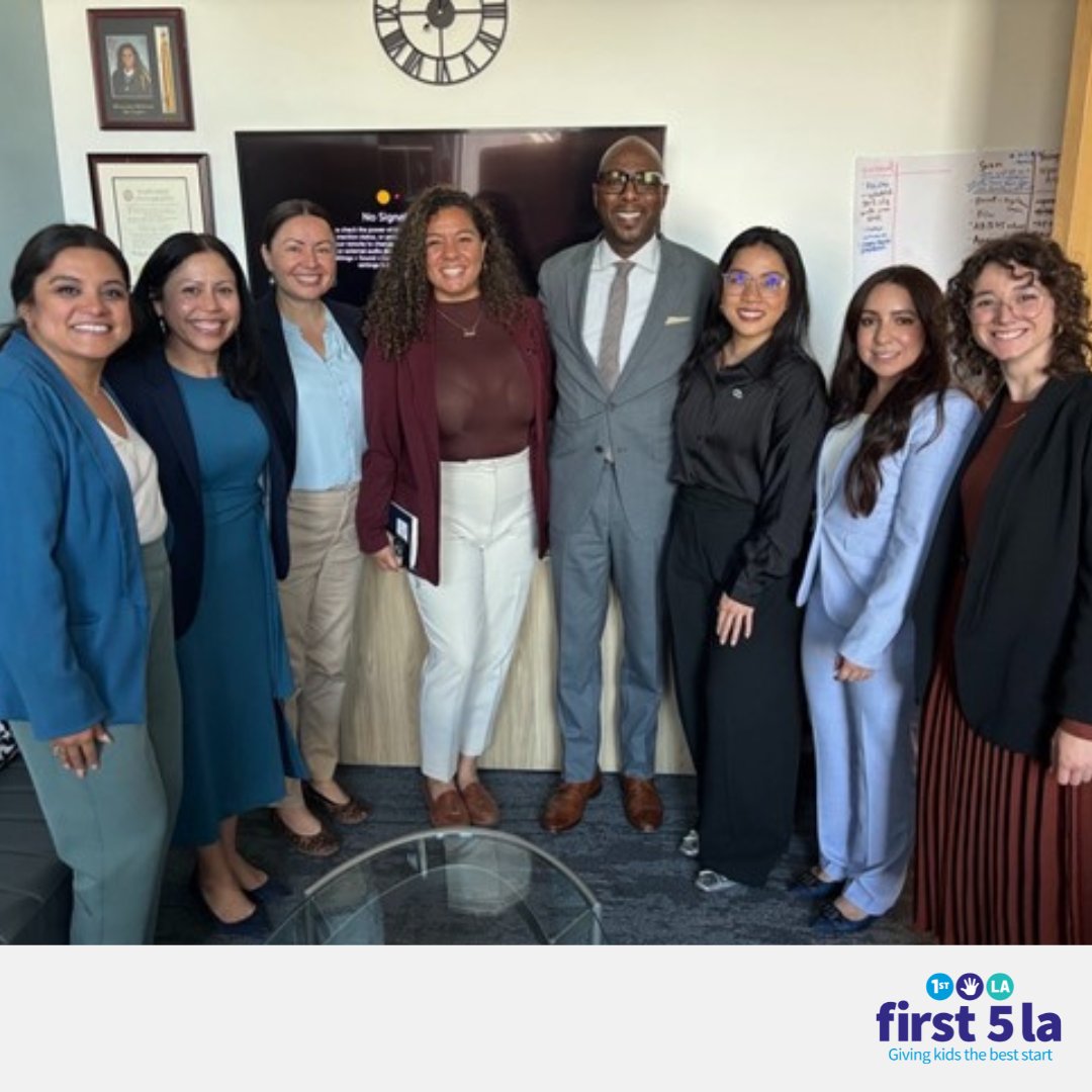 First 5 LA elevated the experiences of #LACounty families with young children in Sacramento, calling for critical investments in early learning, health, &amp; family supports. Learn more: bit.ly/4n1Fxd0