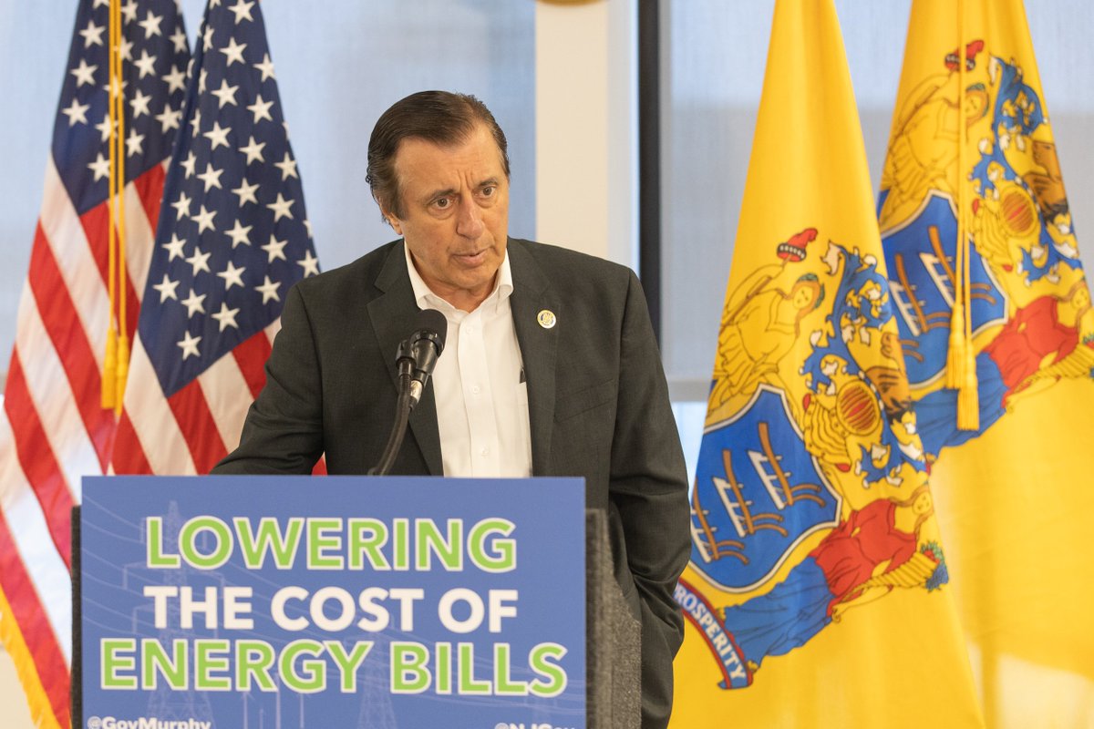 NJ Senate Democrats (@njsendems) on Twitter photo Today <a href="/SenPresScutari/">Senate President Nick Scutari</a> and Senate Democrats joined <a href="/GovMurphy/">Governor Phil Murphy</a> to announce direct relief to lower the cost of energy bills for every household.
We can’t allow New Jerseyans to be left to themselves to shoulder the burden of PJM’s mismanagement. Today <a href="/SenPresScutari/">Senate President Nick Scutari</a> and Senate Democrats joined <a href="/GovMurphy/">Governor Phil Murphy</a> to announce direct relief to lower the cost of energy bills for every household.
We can’t allow New Jerseyans to be left to themselves to shoulder the burden of PJM’s mismanagement.