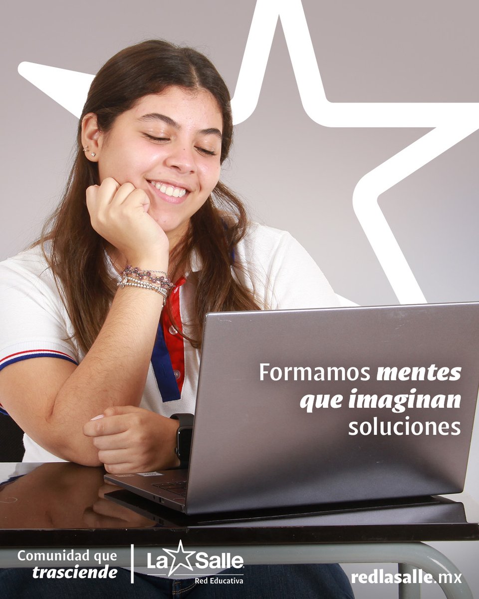 Las ideas del presente definen los retos del mañana.

La Salle #ComunidadQueTrasciende ⭐️