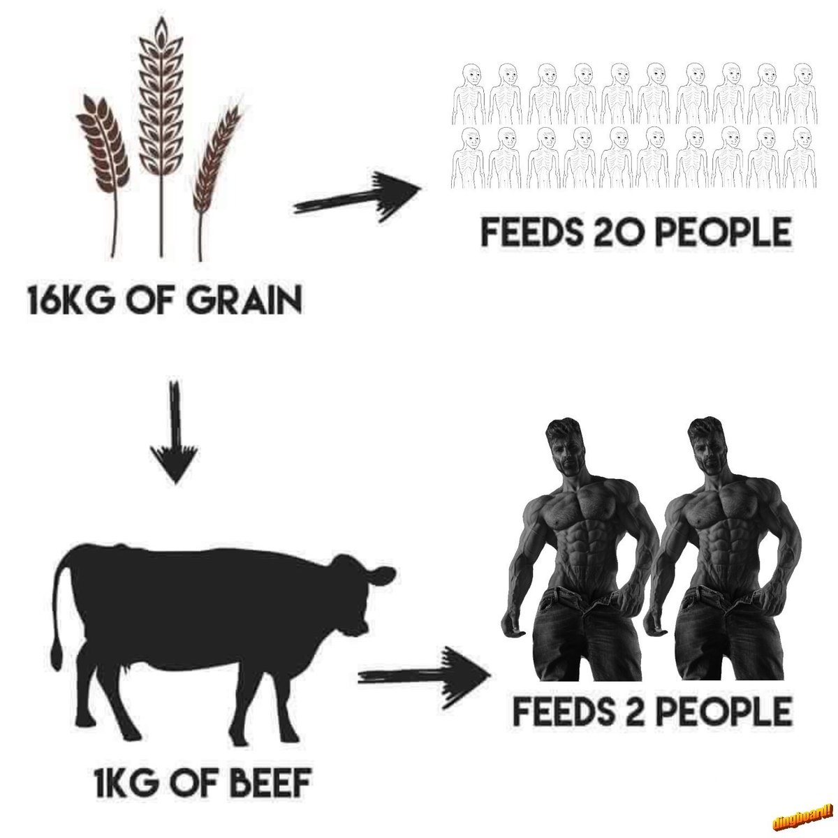 GigaBasedDad's tweet image. Clearly one is superior