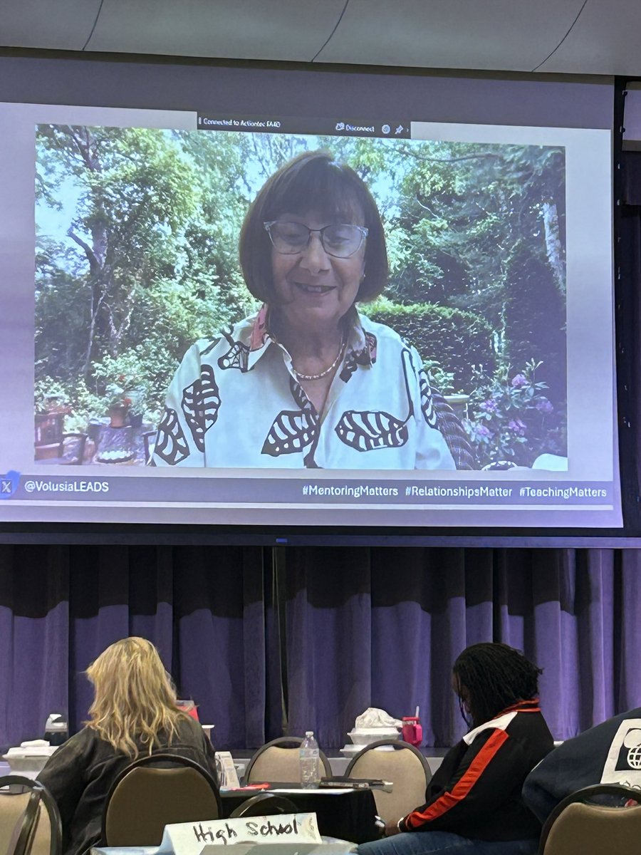 Carol Pelletier Radford joined us to share her passion for mentoring. We love when she joins us! #mentoringmatters #relationshipsmatter #teachingmatters #volusiamentors