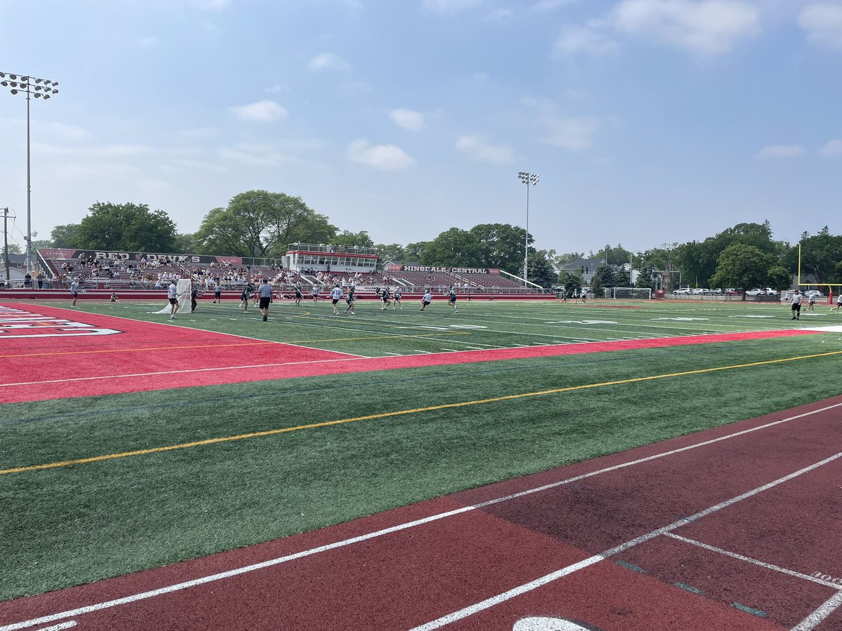 Another week, another <a href="/IHSA_IL/">Illinois High School Association #IHSA</a> State Final.
🥍 Boys &amp; Girls Lacrosse
📍Hinsdale Central High School
🌡️ 71°F
🌤️ Partly Cloudy
💨 13 mph NE