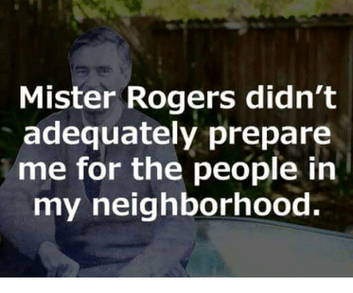 The annoying neighbors just put a for sale sign on their house! 🥳🥳🥳