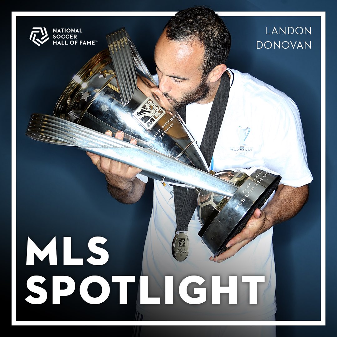 soccerhof's tweet image. They named the MVP after LD for a reason.
Spotlighting @landondonovan in this 30th season MLS Spotlight! 🏆6️⃣