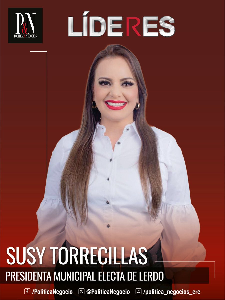 #Líderes | <a href="/SCTorrecillas/">Susy Carolina</a>