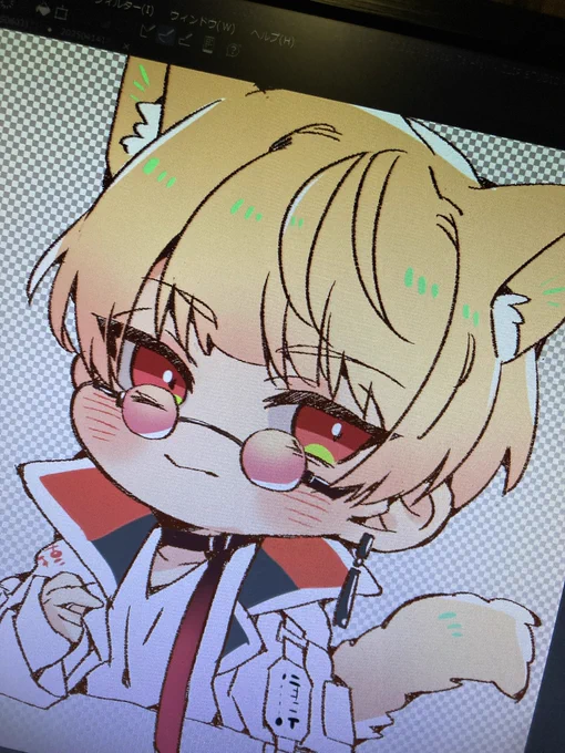 夏準はじめてちゃんとぬったかもかわいい天才
