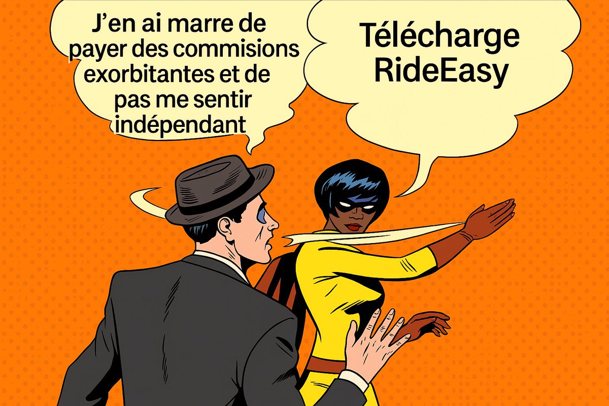 🗯️ “J’en ai marre de payer des commissions exorbitantes et de pas me sentir indépendant…”
👋 Télécharge RideEasy.
La seule plateforme VTC 100 % française qui ne prend aucune commission.
Tu bosses, tu gardes tout.

📲 Disponible sur Android &amp; iOS
🌐 rideeasy.fr