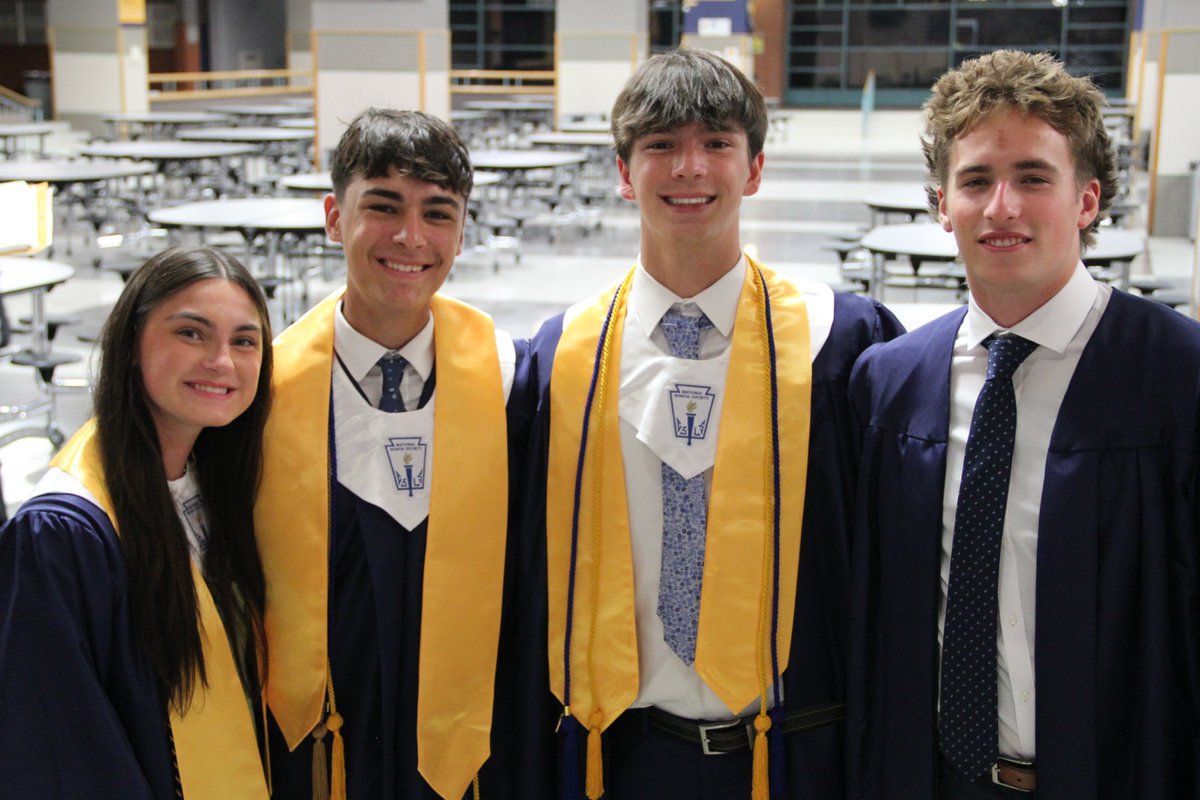 Congratulations to all of our students who graduated with special honors presented at last night's ceremony. We are so proud of your years of academic excellence and determination.