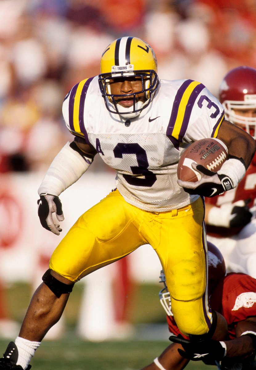 Happy 49th to Kevin Faulk! LSU’s all time leading rusher &amp; one of the best to ever wear the purple and gold! <a href="/feezy_k/">K. Feezy</a>