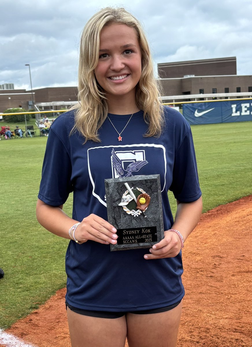 Congratulations Sydney Kok for being selected for All-State. 🥎