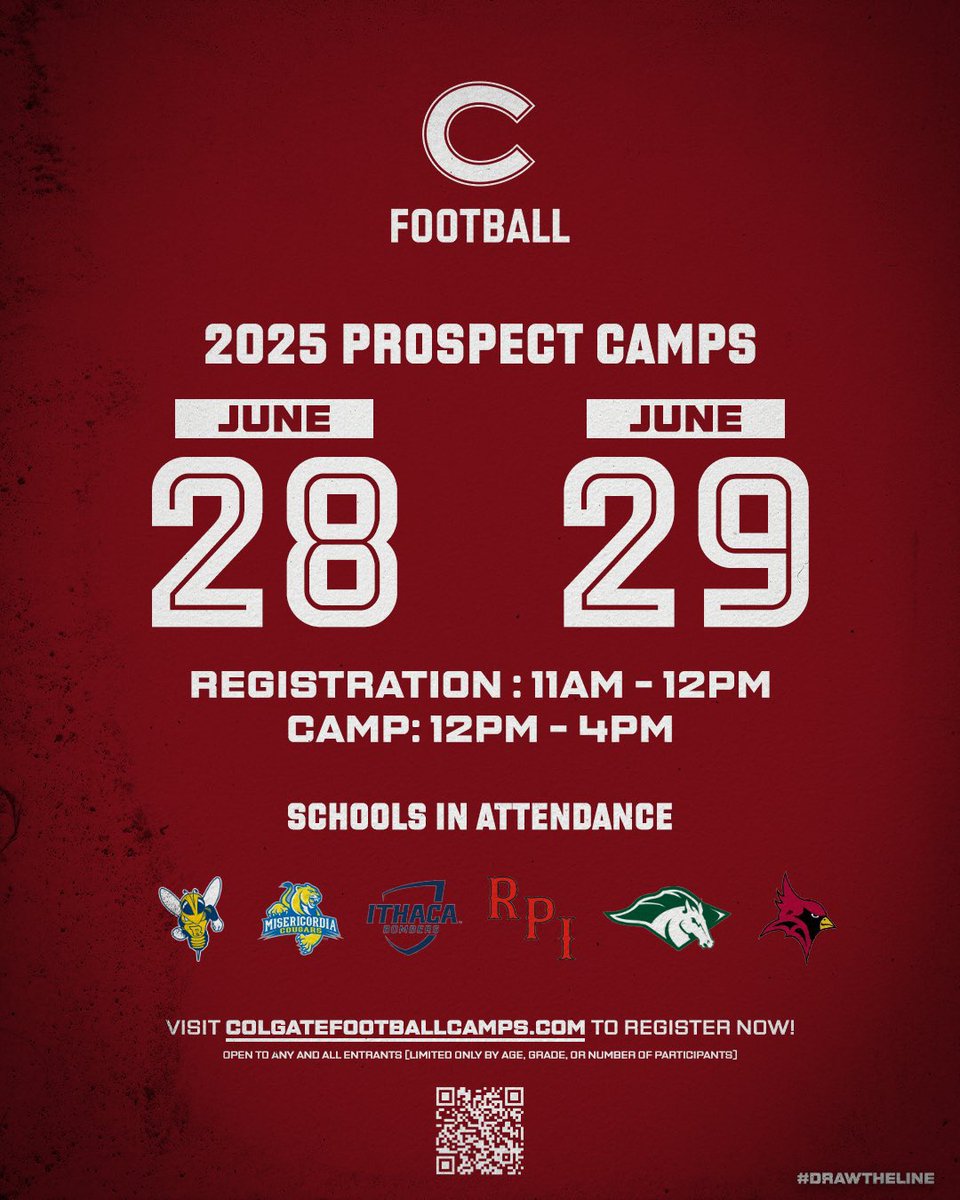 #DrawTheLine | Come and COMPETE to be amongst the ELITE🎓🏈 Sign Up NOW❗️

#GoGate’