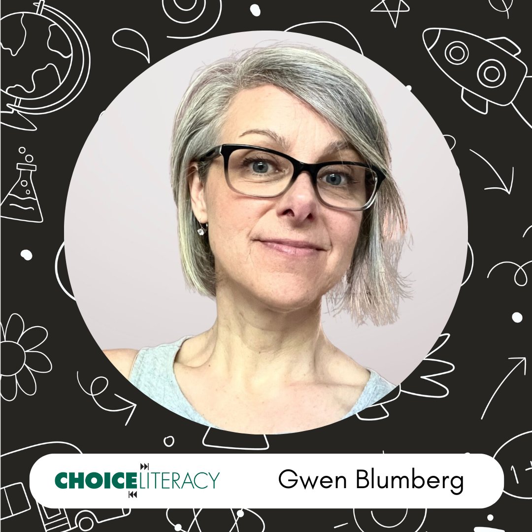 Choice Literacy | Ruth Ayres (@choiceliteracy) on Twitter photo Meet our content contributors! ✍️
Gwen Blumberg has been a classroom teacher, a reading interventionist, a literacy coach, an adjunct professor, and a district-level literacy leader and is now serving as a K–8 public school librarian.
choiceliteracy.com/contributor-co… Meet our content contributors! ✍️
Gwen Blumberg has been a classroom teacher, a reading interventionist, a literacy coach, an adjunct professor, and a district-level literacy leader and is now serving as a K–8 public school librarian.
choiceliteracy.com/contributor-co…